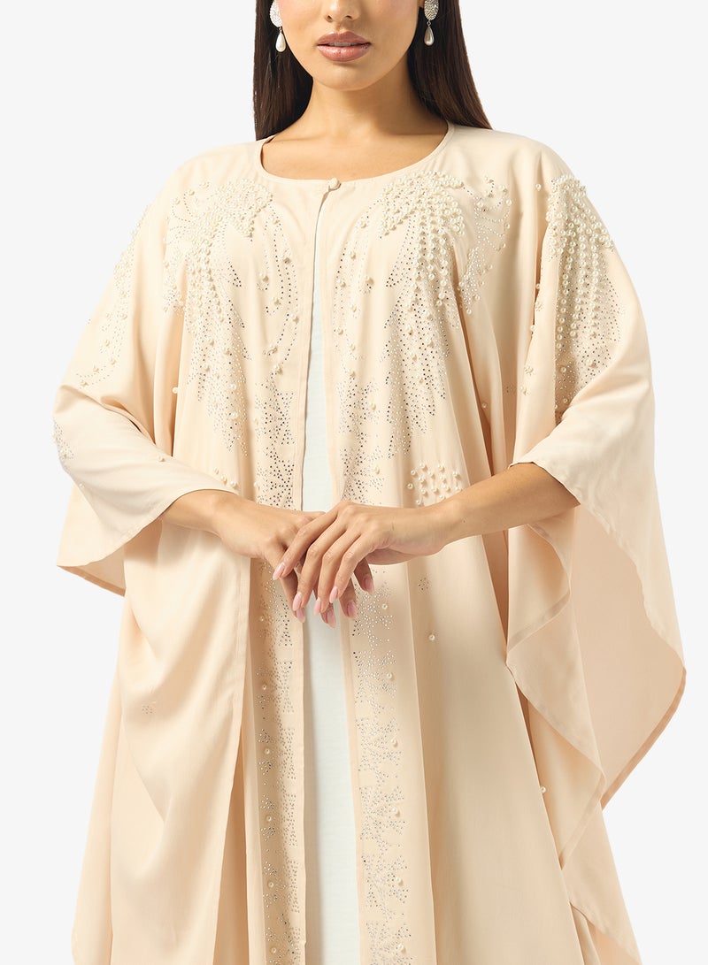 Khizana Embellished Abaya - Image 3